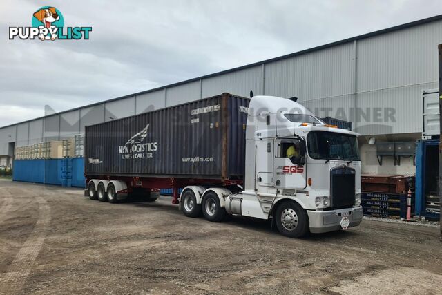 40' HIGH CUBE SHIPPING CONTAINER