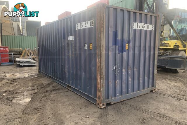 20' STANDARD HEIGHT SHIPPING CONTAINER - in Brisbane