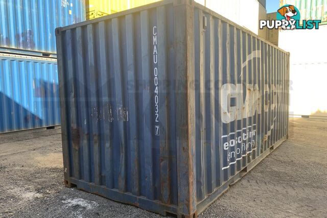 20' STANDARD HEIGHT SHIPPING CONTAINER - in Rockhampton