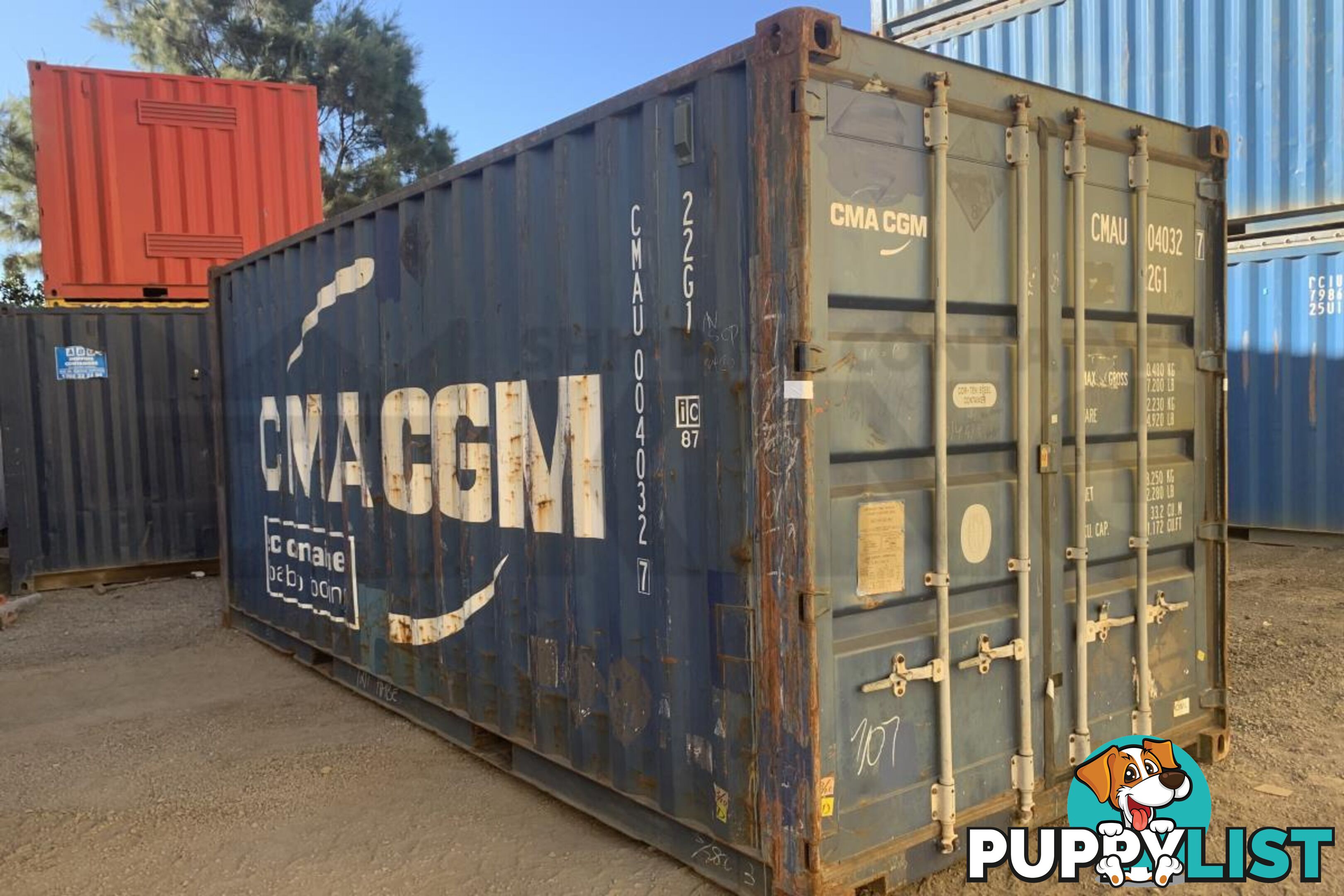 20' STANDARD HEIGHT SHIPPING CONTAINER - in Rockhampton