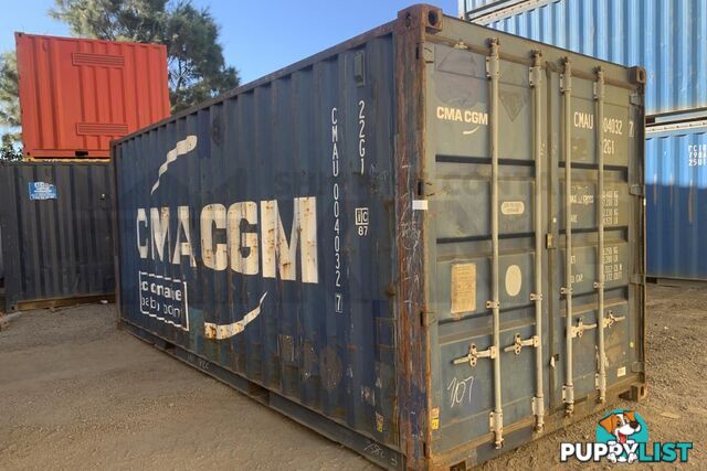 20' STANDARD HEIGHT SHIPPING CONTAINER - in Rockhampton