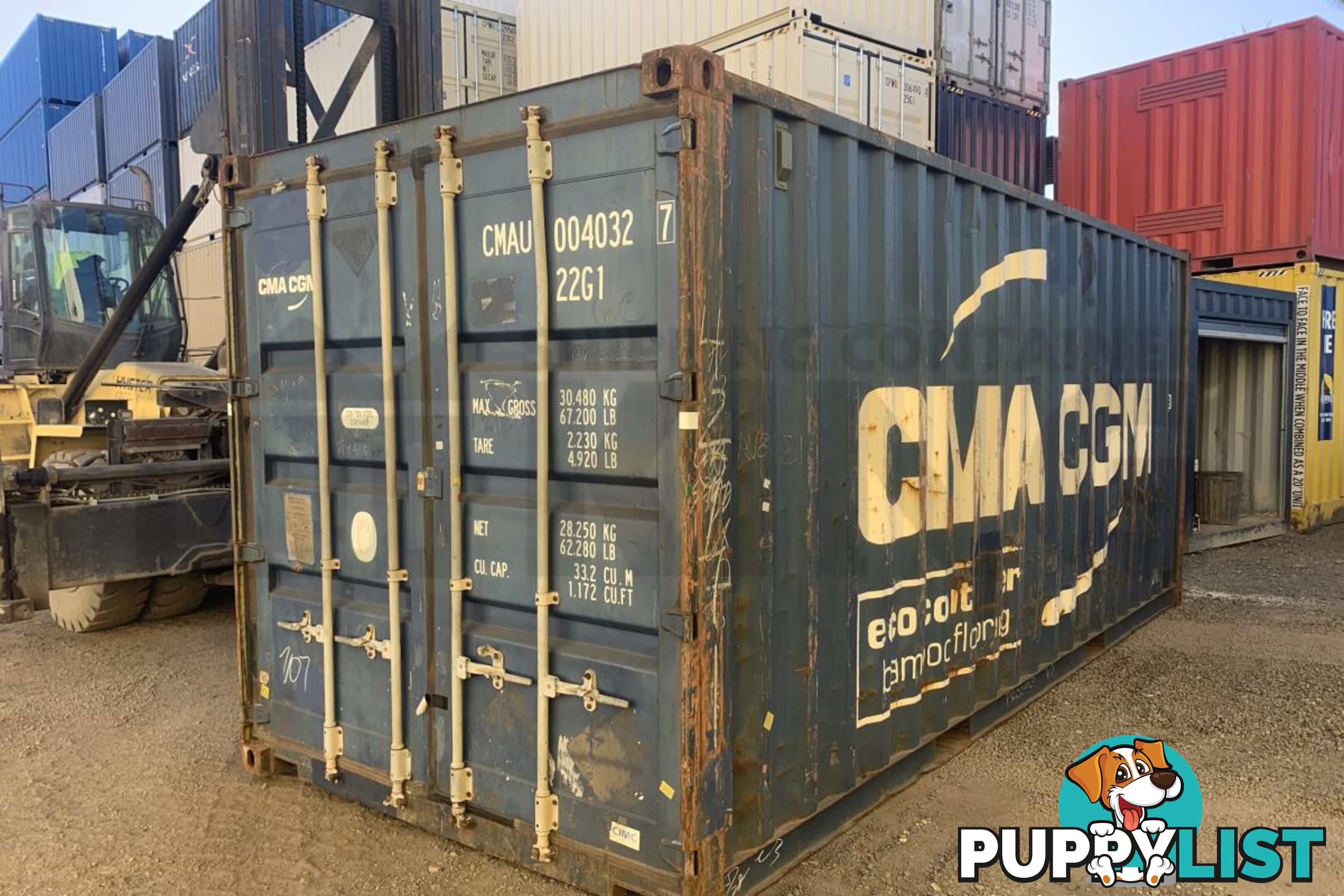 20' STANDARD HEIGHT SHIPPING CONTAINER - in Rockhampton