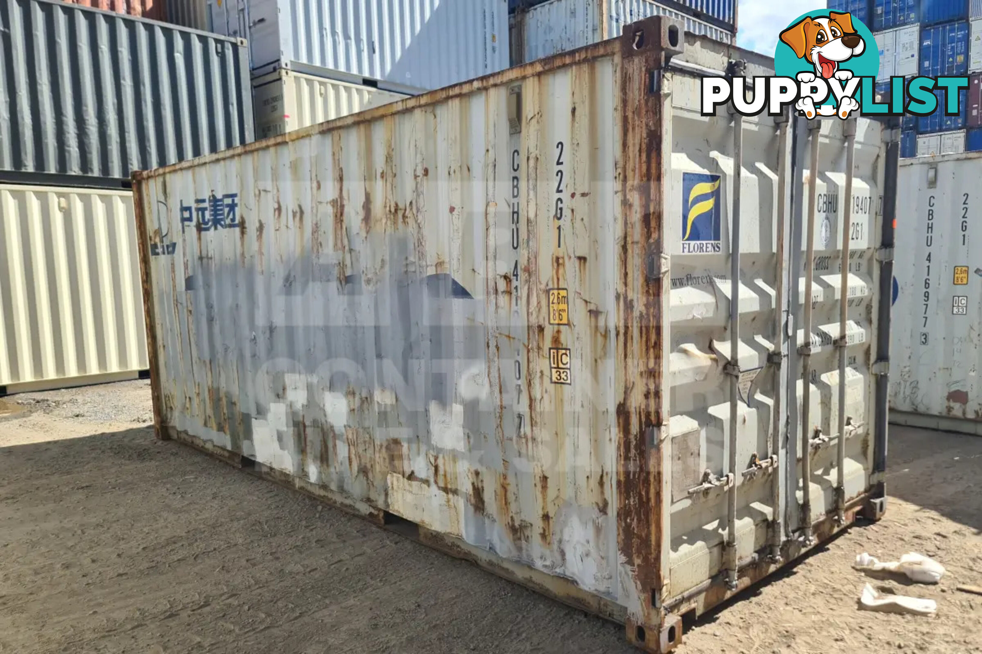 20' STANDARD HEIGHT SHIPPING CONTAINER