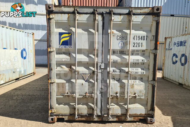 20' STANDARD HEIGHT SHIPPING CONTAINER