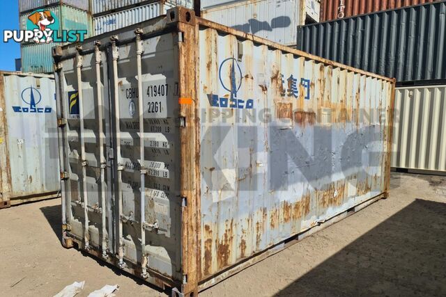 20' STANDARD HEIGHT SHIPPING CONTAINER