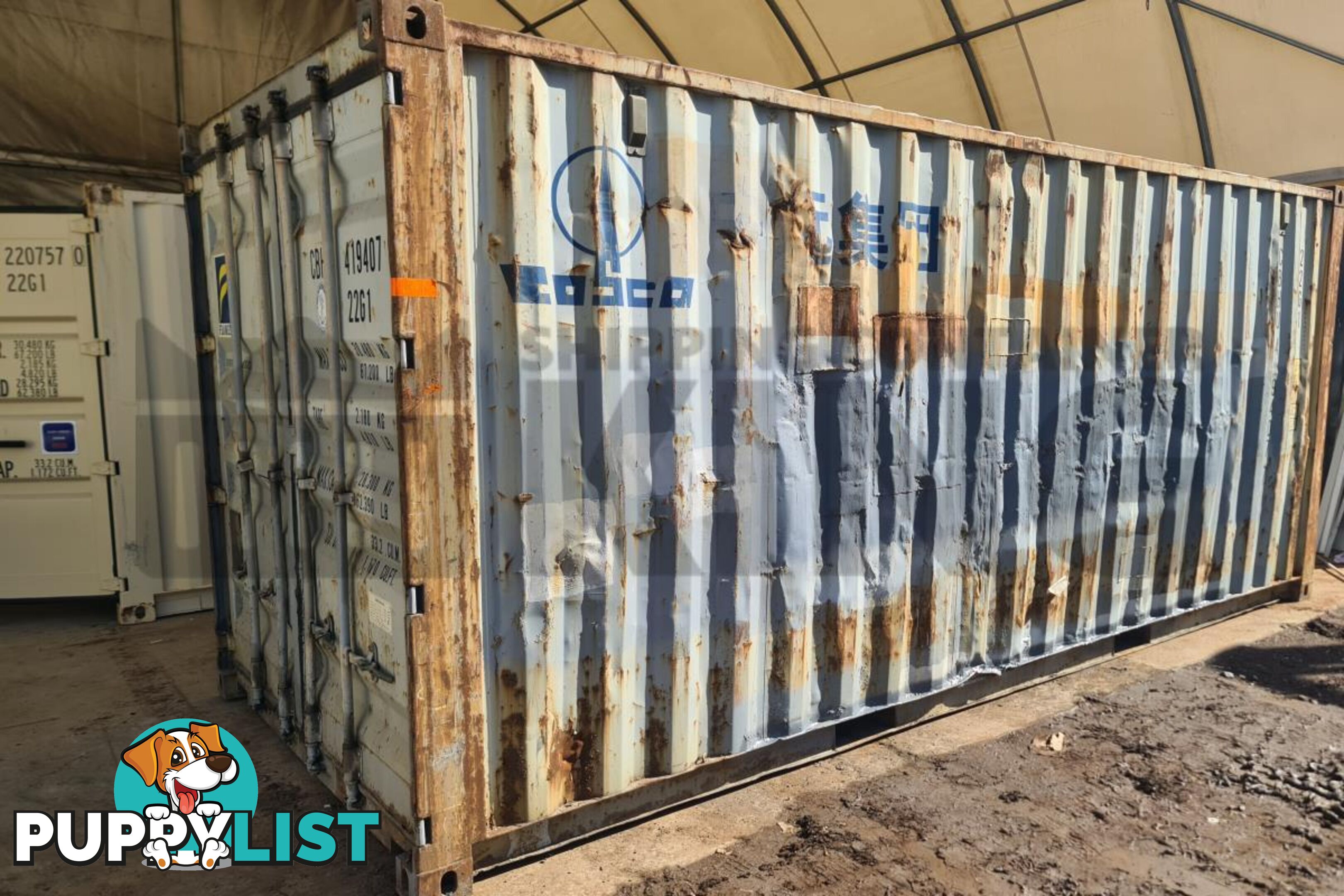 20' STANDARD HEIGHT SHIPPING CONTAINER