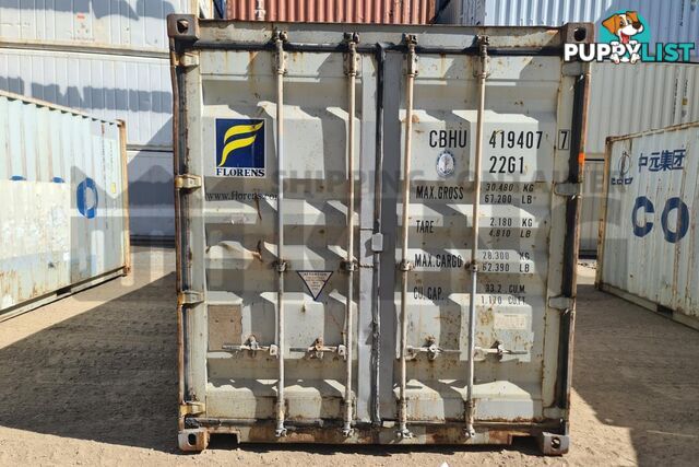 20' STANDARD HEIGHT SHIPPING CONTAINER