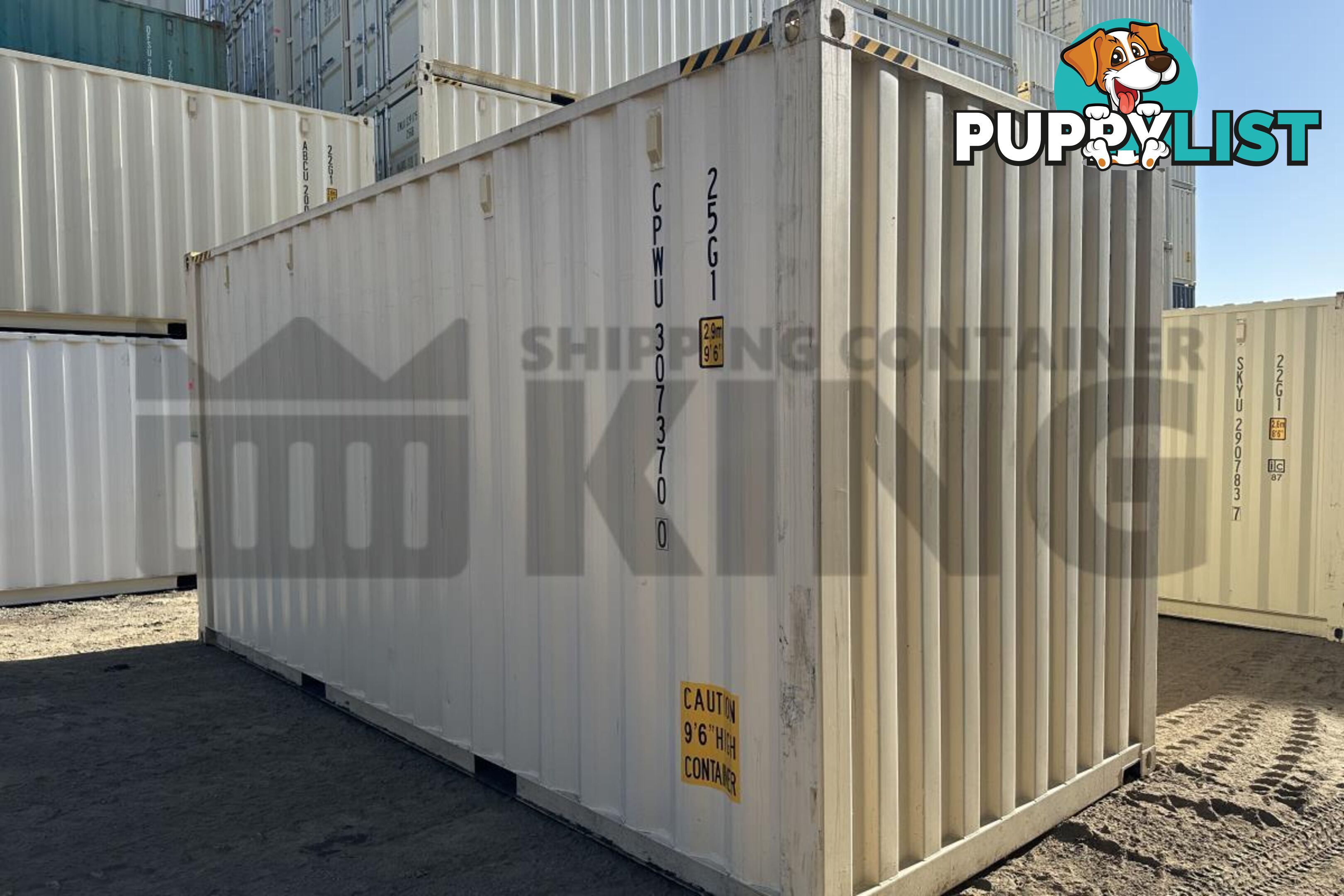 20' HIGH CUBE SHIPPING CONTAINER - in Brisbane