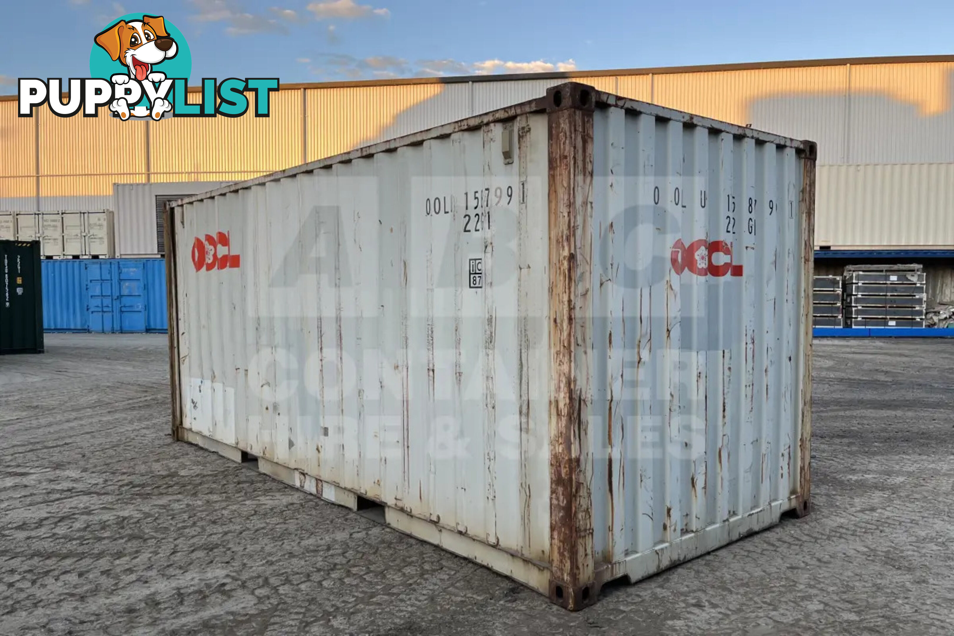 20' STANDARD HEIGHT SHIPPING CONTAINER