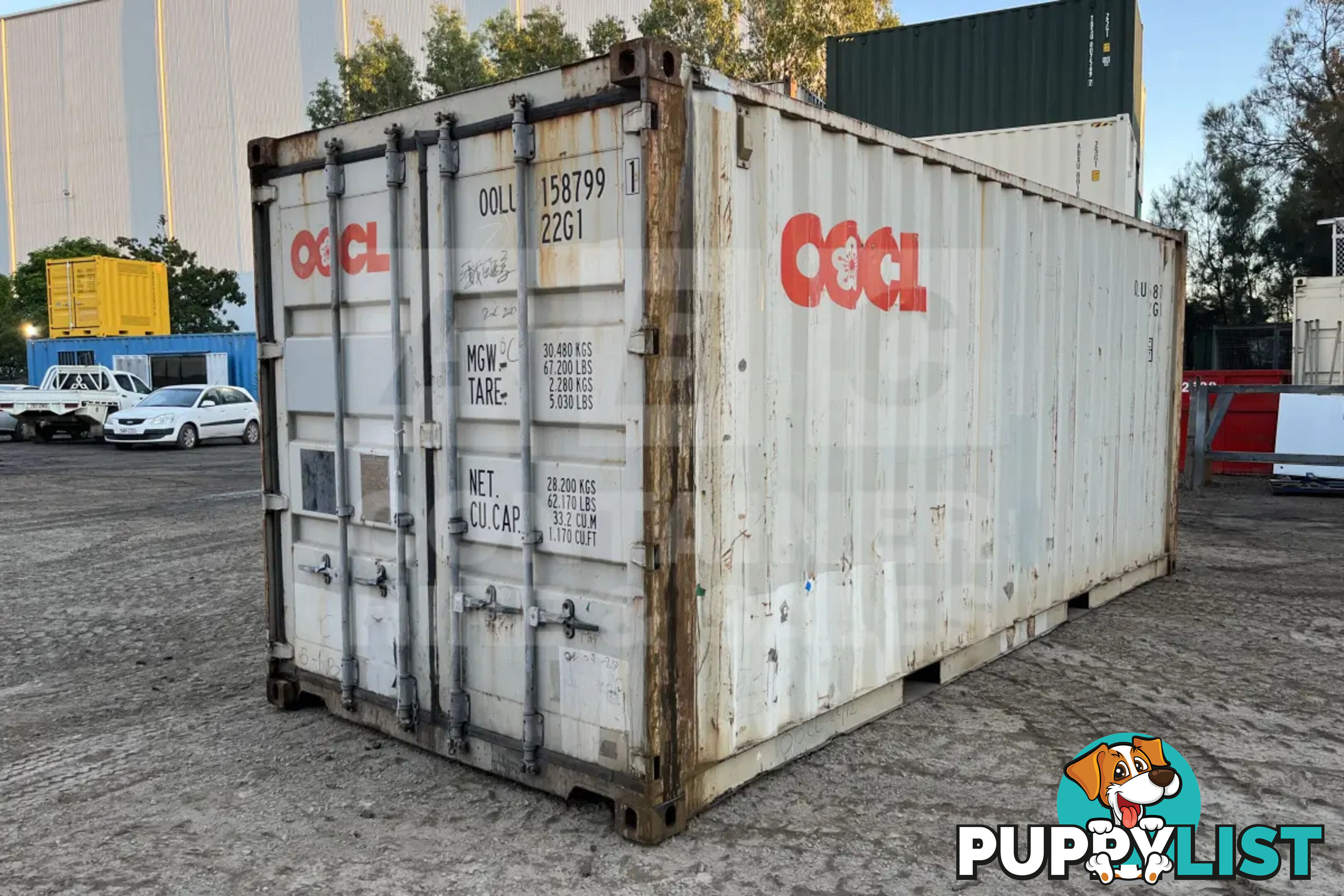 20' STANDARD HEIGHT SHIPPING CONTAINER
