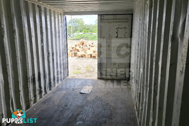 20' STANDARD HEIGHT SHIPPING CONTAINER (AS-IS CONDITION)