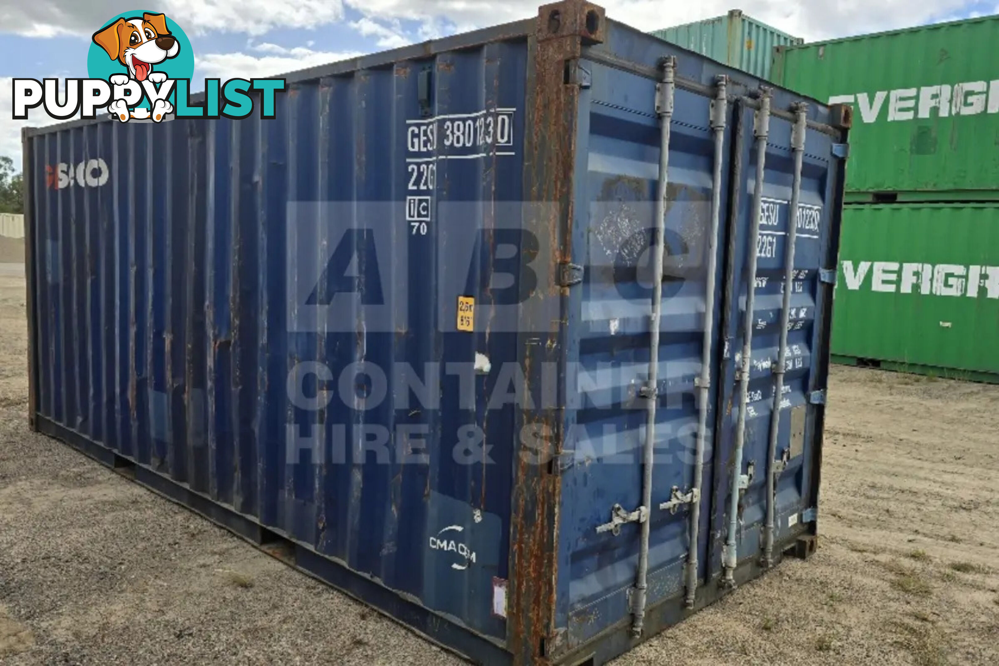 20' STANDARD HEIGHT SHIPPING CONTAINER (AS-IS CONDITION)