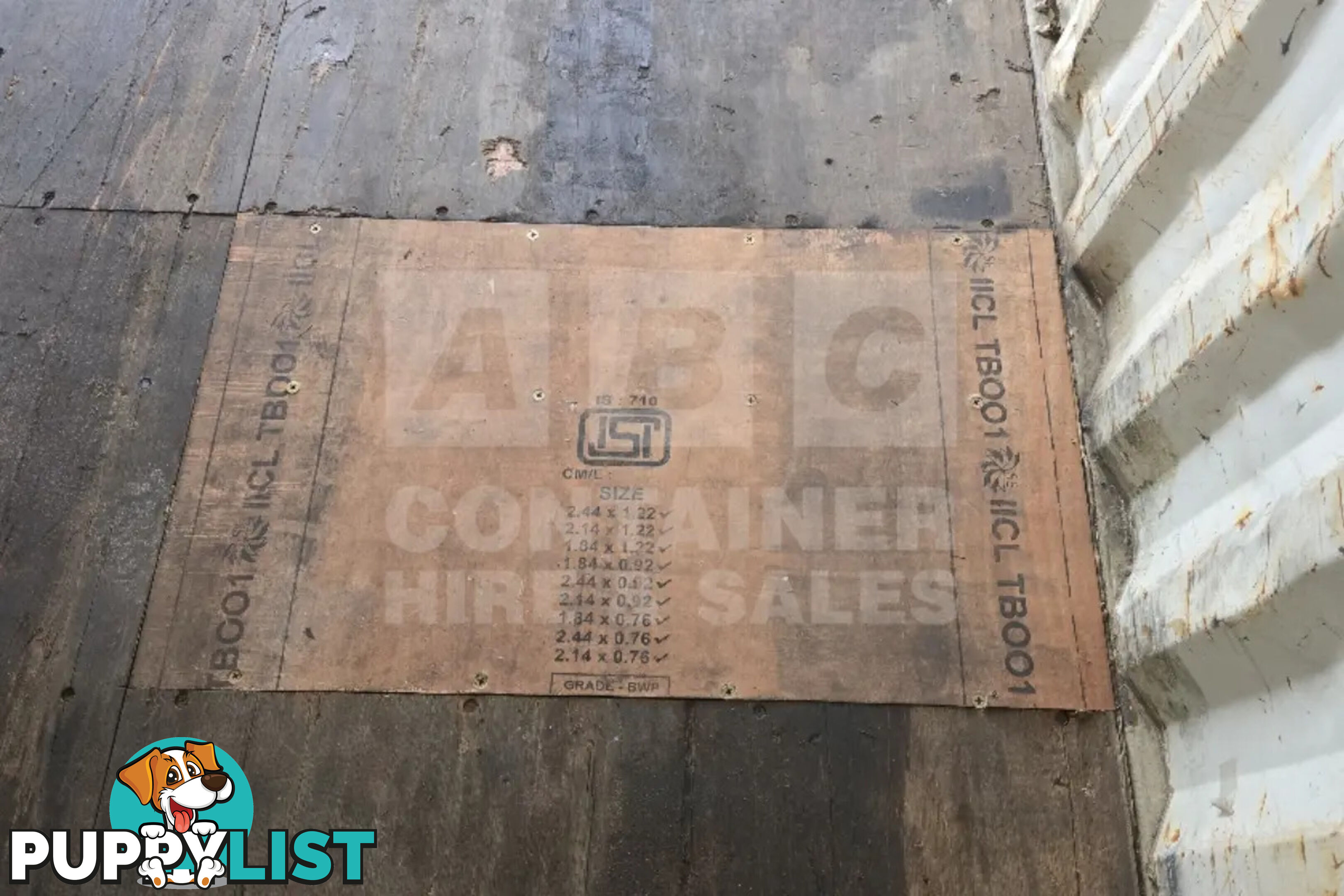 20' STANDARD HEIGHT SHIPPING CONTAINER (AS-IS CONDITION)