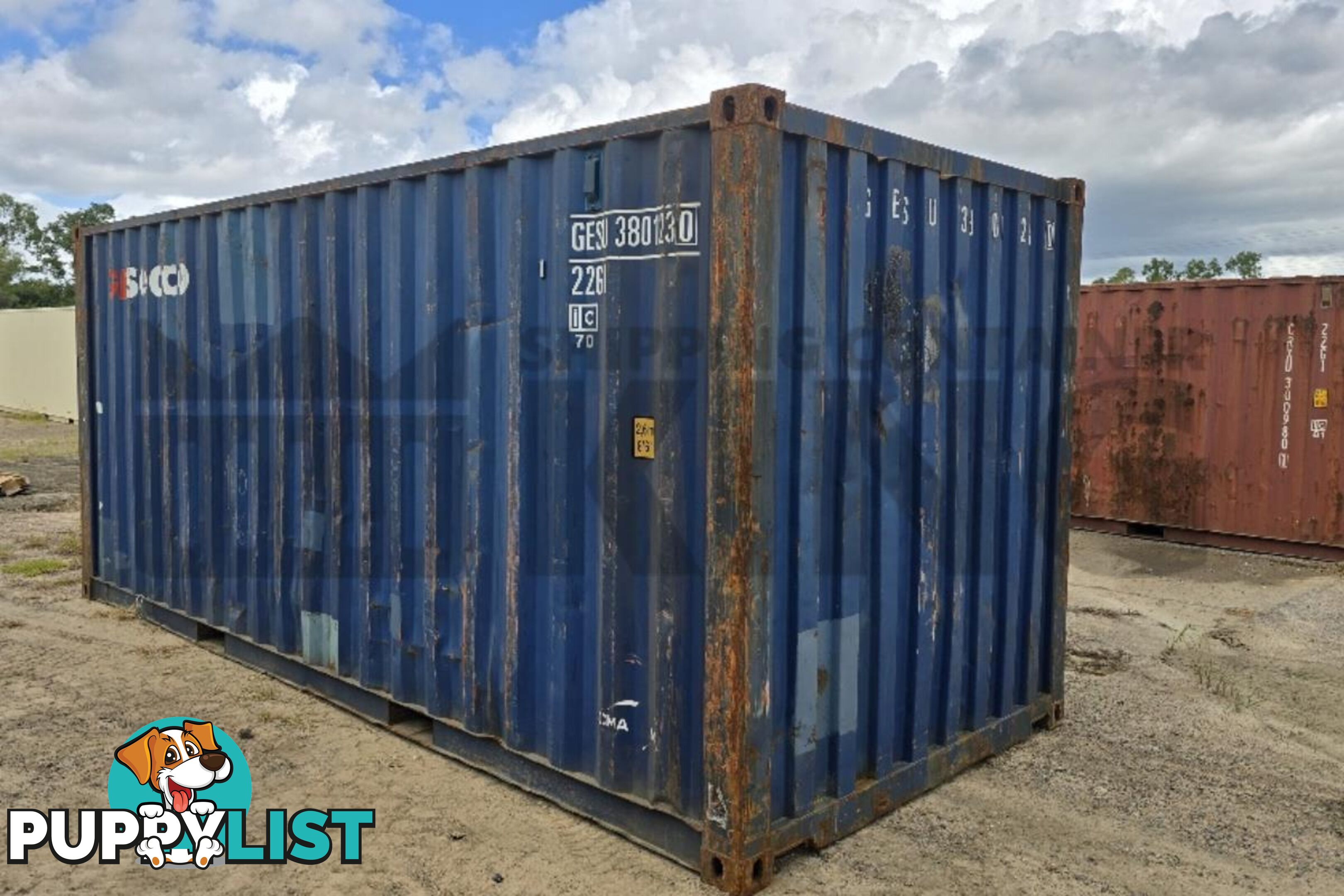 20' STANDARD HEIGHT SHIPPING CONTAINER (AS-IS CONDITION)