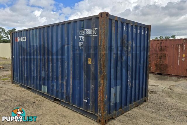 20' STANDARD HEIGHT SHIPPING CONTAINER (AS-IS CONDITION)