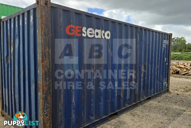 20' STANDARD HEIGHT SHIPPING CONTAINER (AS-IS CONDITION)