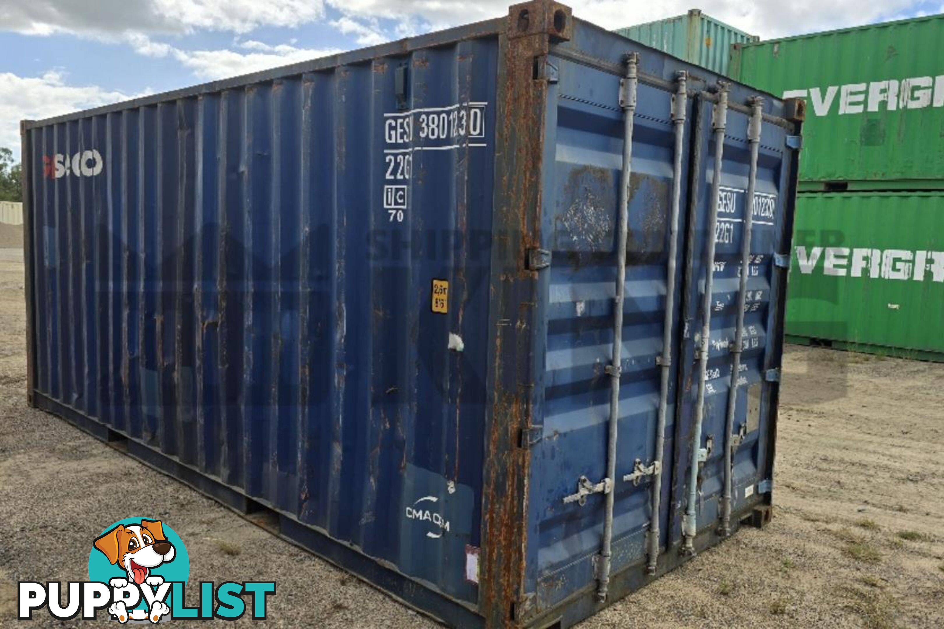 20' STANDARD HEIGHT SHIPPING CONTAINER (AS-IS CONDITION)