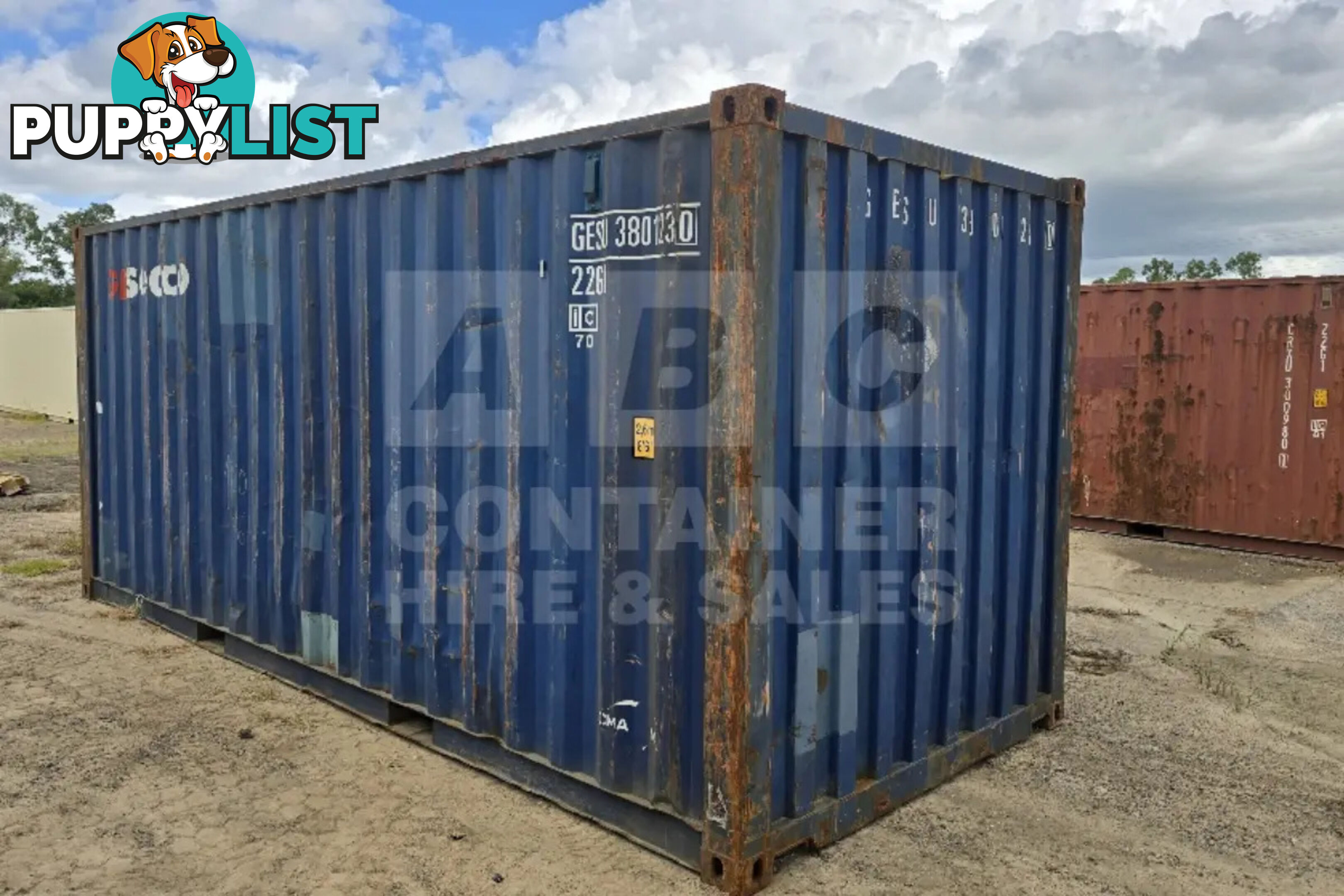 20' STANDARD HEIGHT SHIPPING CONTAINER (AS-IS CONDITION)