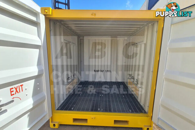 8' DANGEROUS GOODS SHIPPING CONTAINER (4 CORNER POST)