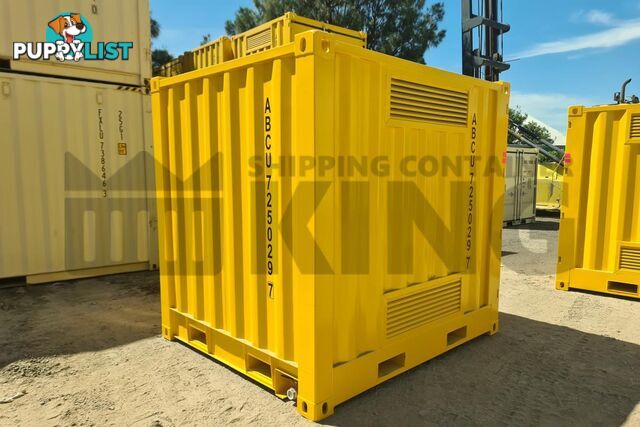 8' DANGEROUS GOODS SHIPPING CONTAINER (4 CORNER POST) - in Brisbane