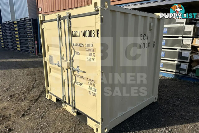 6' SHIPPING CONTAINER (FACTORY BUILT)