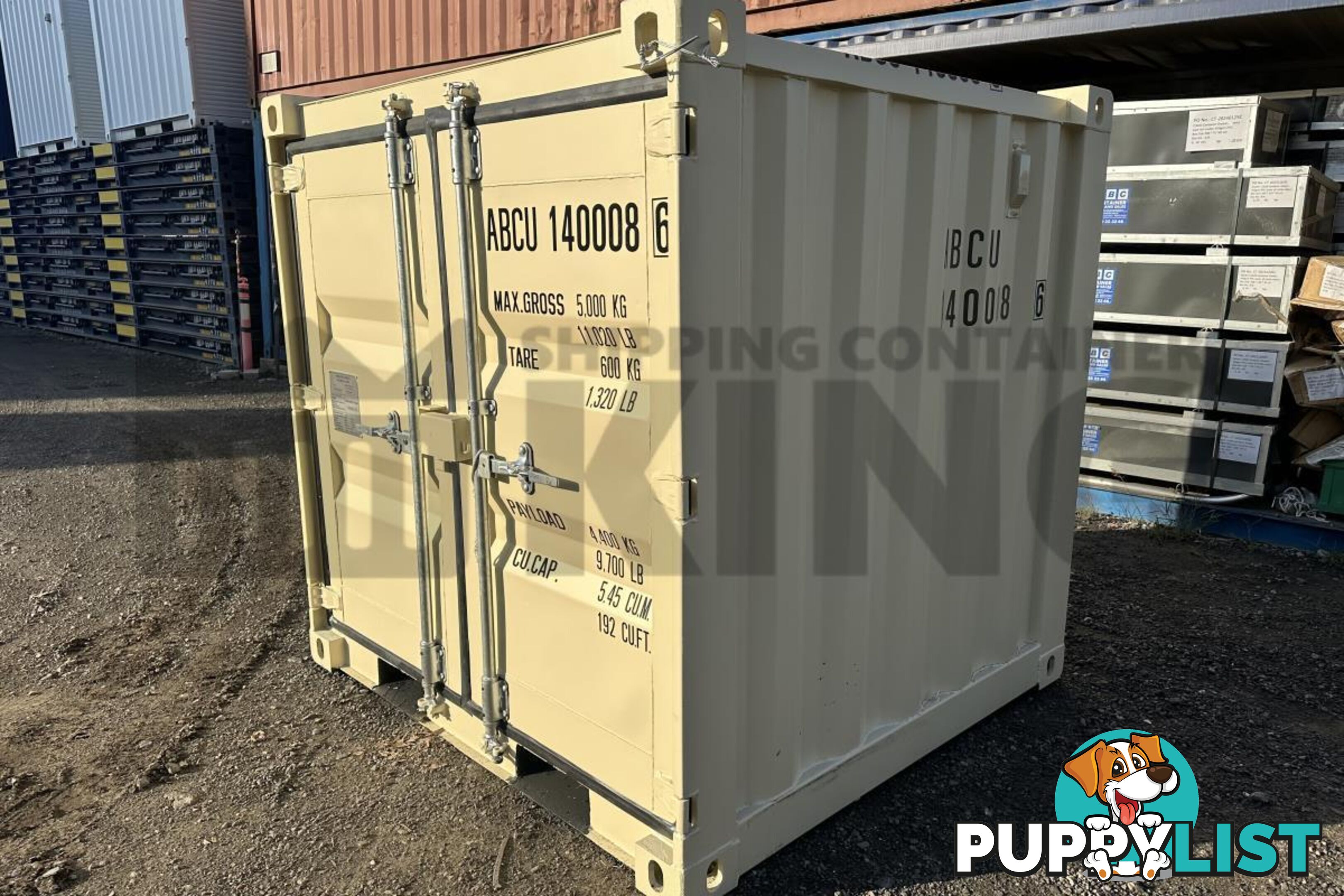 6' SHIPPING CONTAINER (FACTORY BUILT)