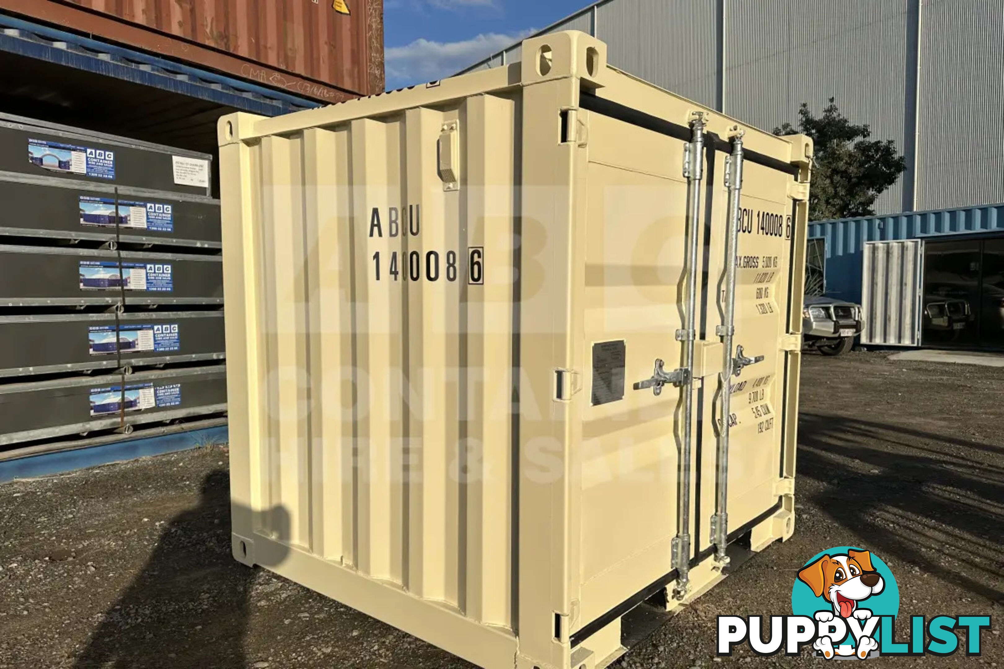 6' SHIPPING CONTAINER (FACTORY BUILT)