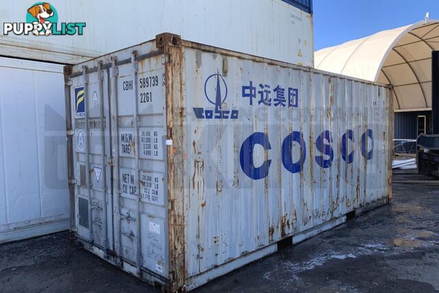 20' STANDARD HEIGHT SHIPPING CONTAINER - in Lismore