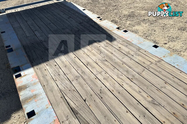 20' FLAT RACK SHIPPING CONTAINER (WITH COLLAPSIBLE ENDS)