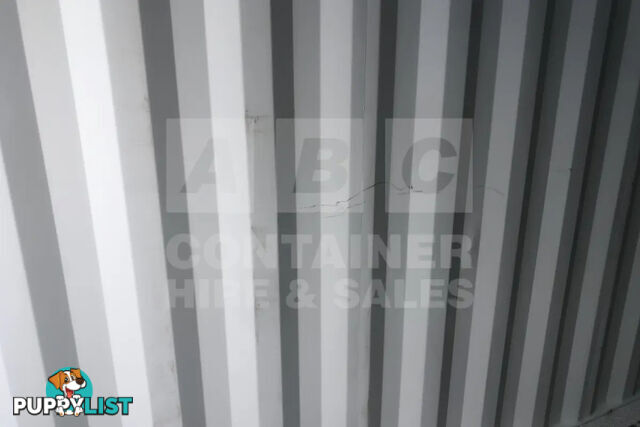 20' STANDARD HEIGHT SHIPPING CONTAINER (STEEL FLOOR)
