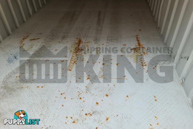 20' HIGH CUBE BULKER SHIPPING CONTAINER (STEEL FLOOR WITH ROOF HATCHES, 2 PALLETS WIDE)