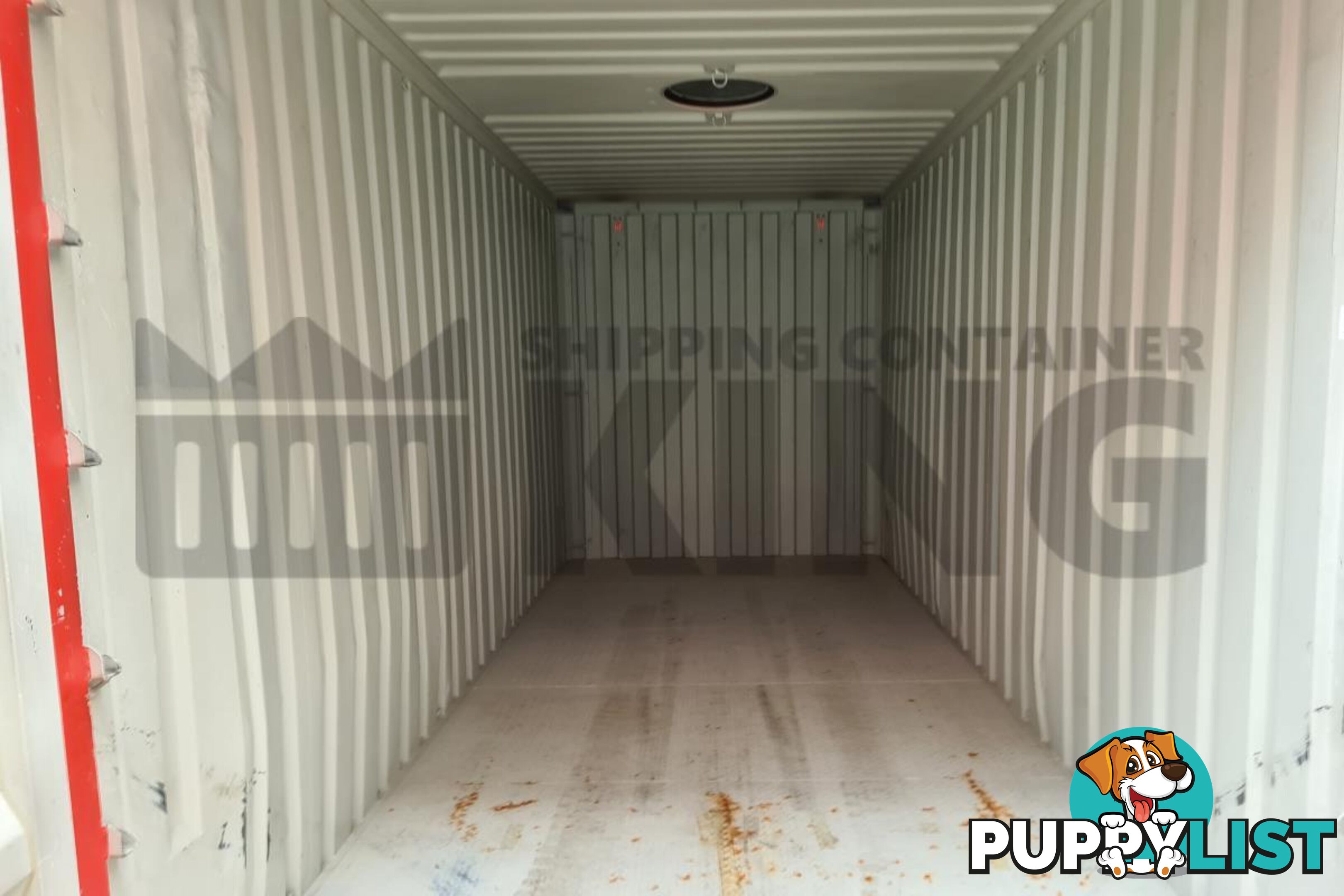 20' HIGH CUBE BULKER SHIPPING CONTAINER (STEEL FLOOR WITH ROOF HATCHES, 2 PALLETS WIDE)