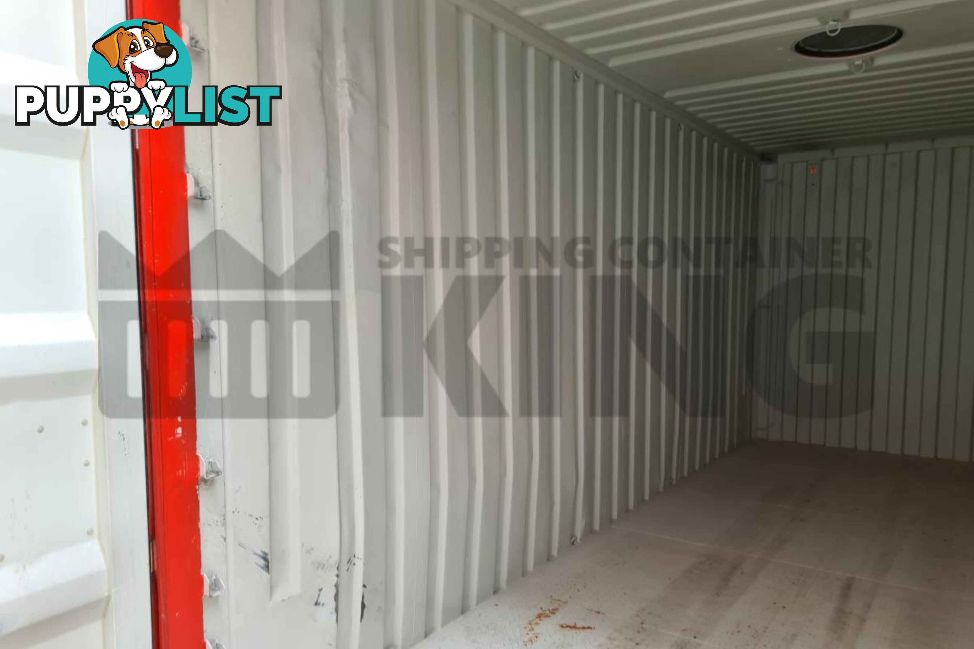 20' HIGH CUBE BULKER SHIPPING CONTAINER (STEEL FLOOR WITH ROOF HATCHES, 2 PALLETS WIDE)