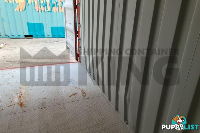 20' HIGH CUBE BULKER SHIPPING CONTAINER (STEEL FLOOR WITH ROOF HATCHES, 2 PALLETS WIDE)