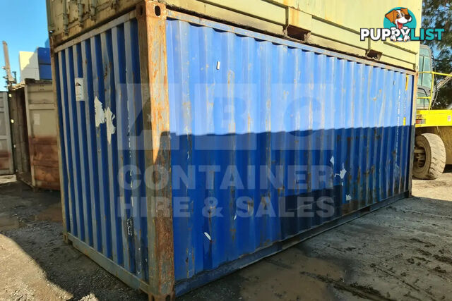 20' STANDARD HEIGHT SHIPPING CONTAINER - in Brisbane
