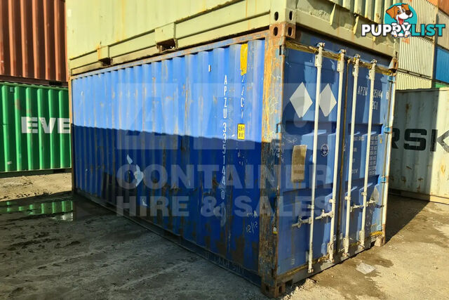 20' STANDARD HEIGHT SHIPPING CONTAINER - in Brisbane