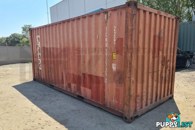 20' STANDARD HEIGHT SHIPPING CONTAINER - in Brisbane