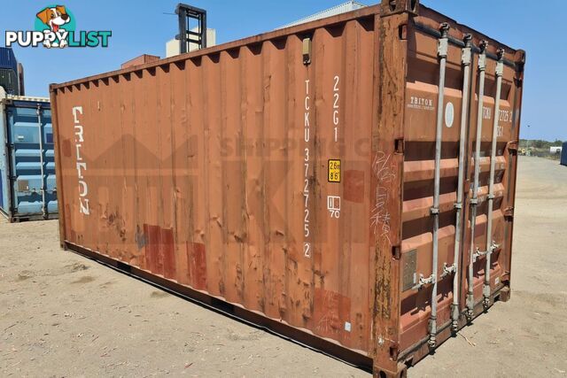 20' STANDARD HEIGHT SHIPPING CONTAINER - in Brisbane