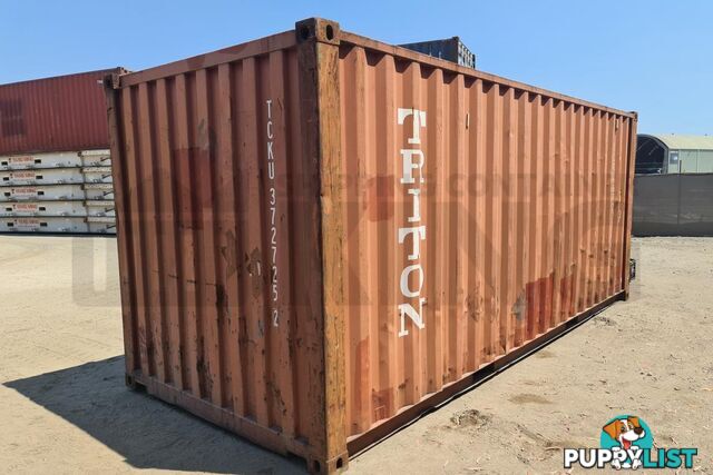 20' STANDARD HEIGHT SHIPPING CONTAINER - in Brisbane