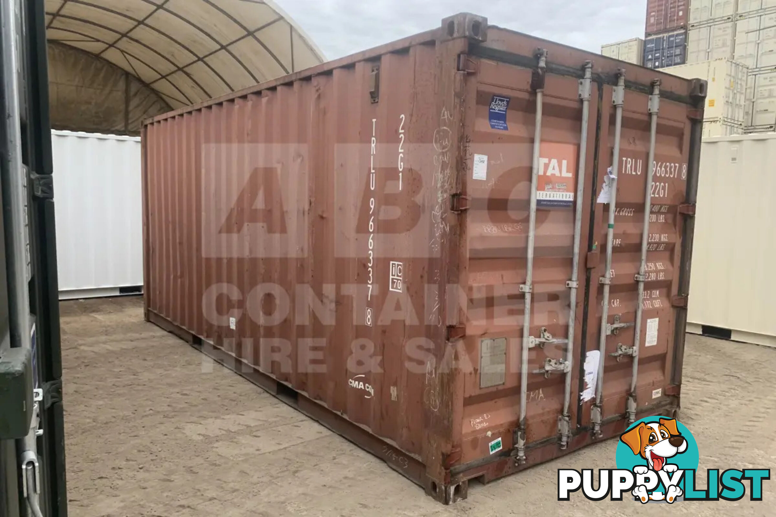 20' STANDARD HEIGHT SHIPPING CONTAINER - in Toowoomba