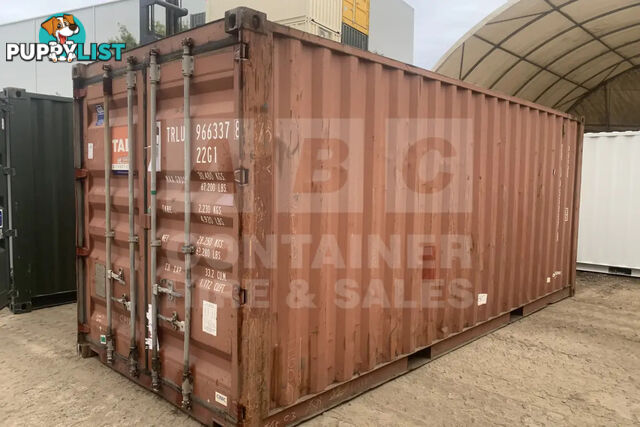 20' STANDARD HEIGHT SHIPPING CONTAINER - in Toowoomba