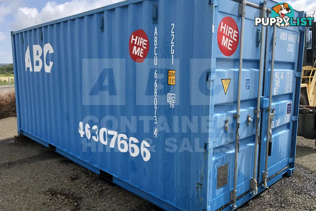20' STANDARD HEIGHT SHIPPING CONTAINER