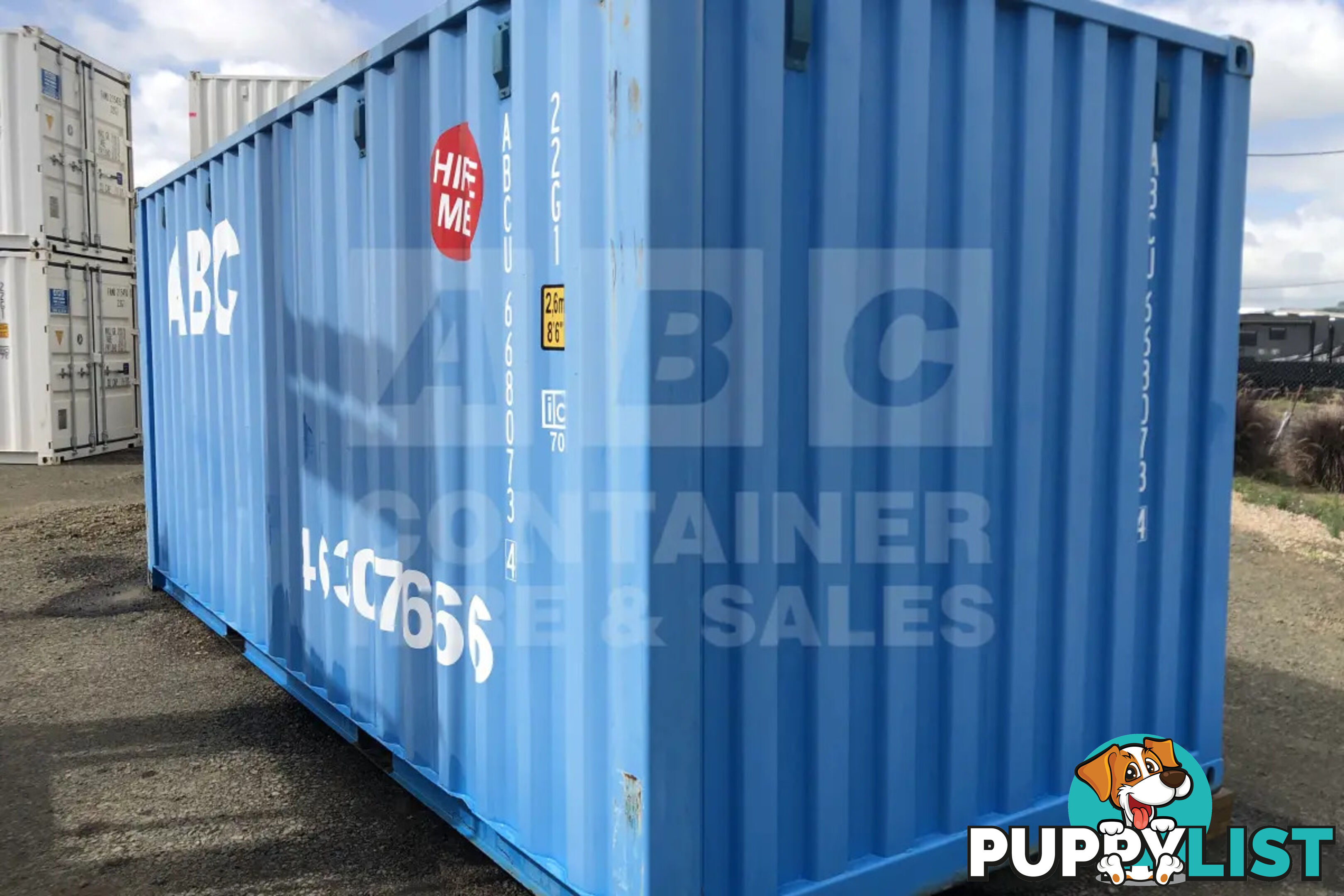 20' STANDARD HEIGHT SHIPPING CONTAINER