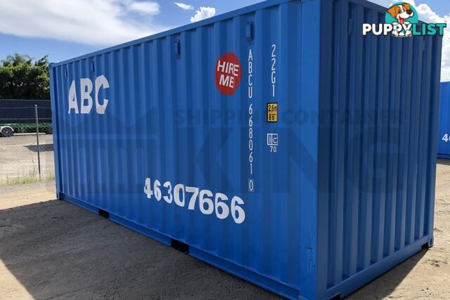 20' STANDARD HEIGHT SHIPPING CONTAINER - in Gympie