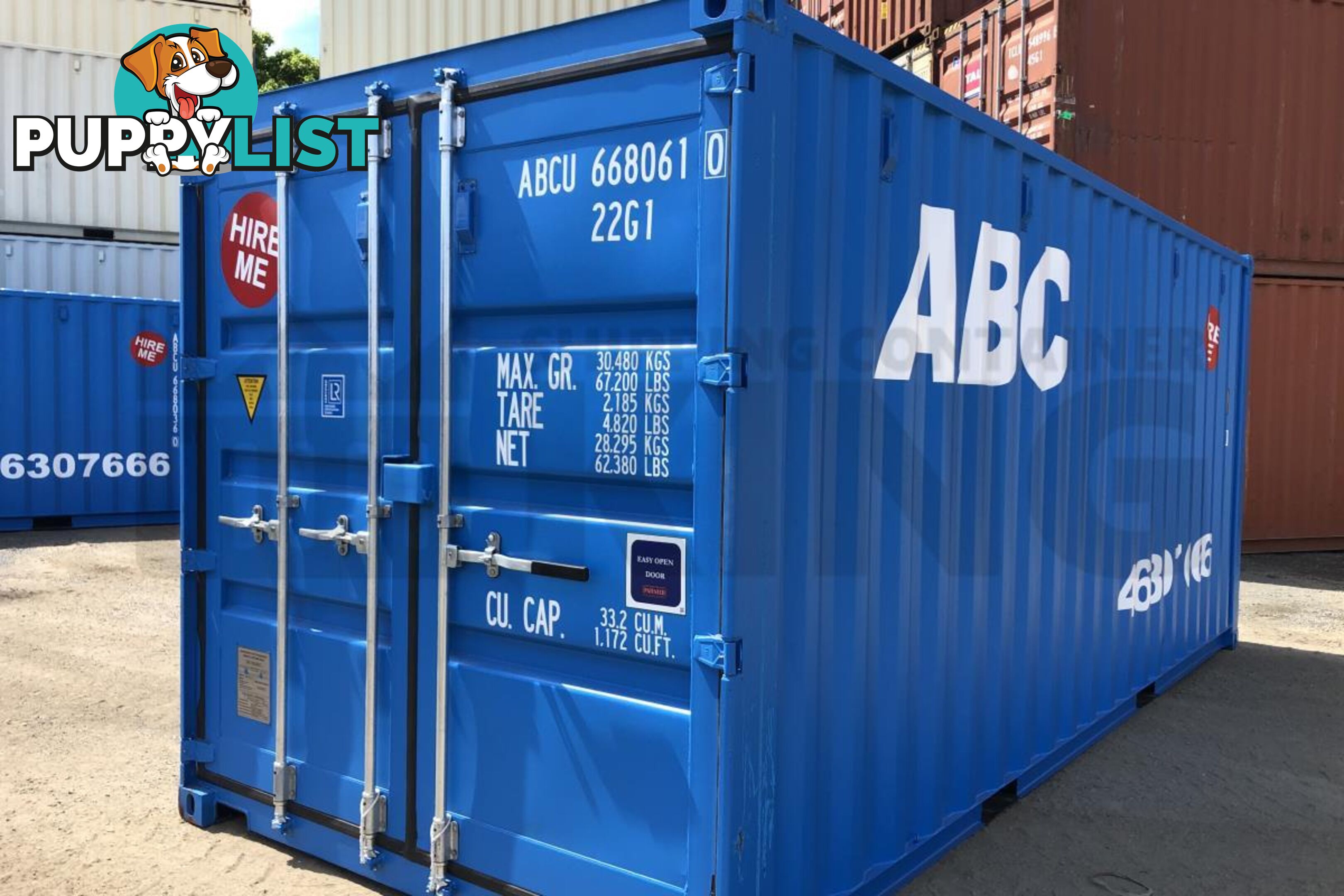 20' STANDARD HEIGHT SHIPPING CONTAINER - in Gympie