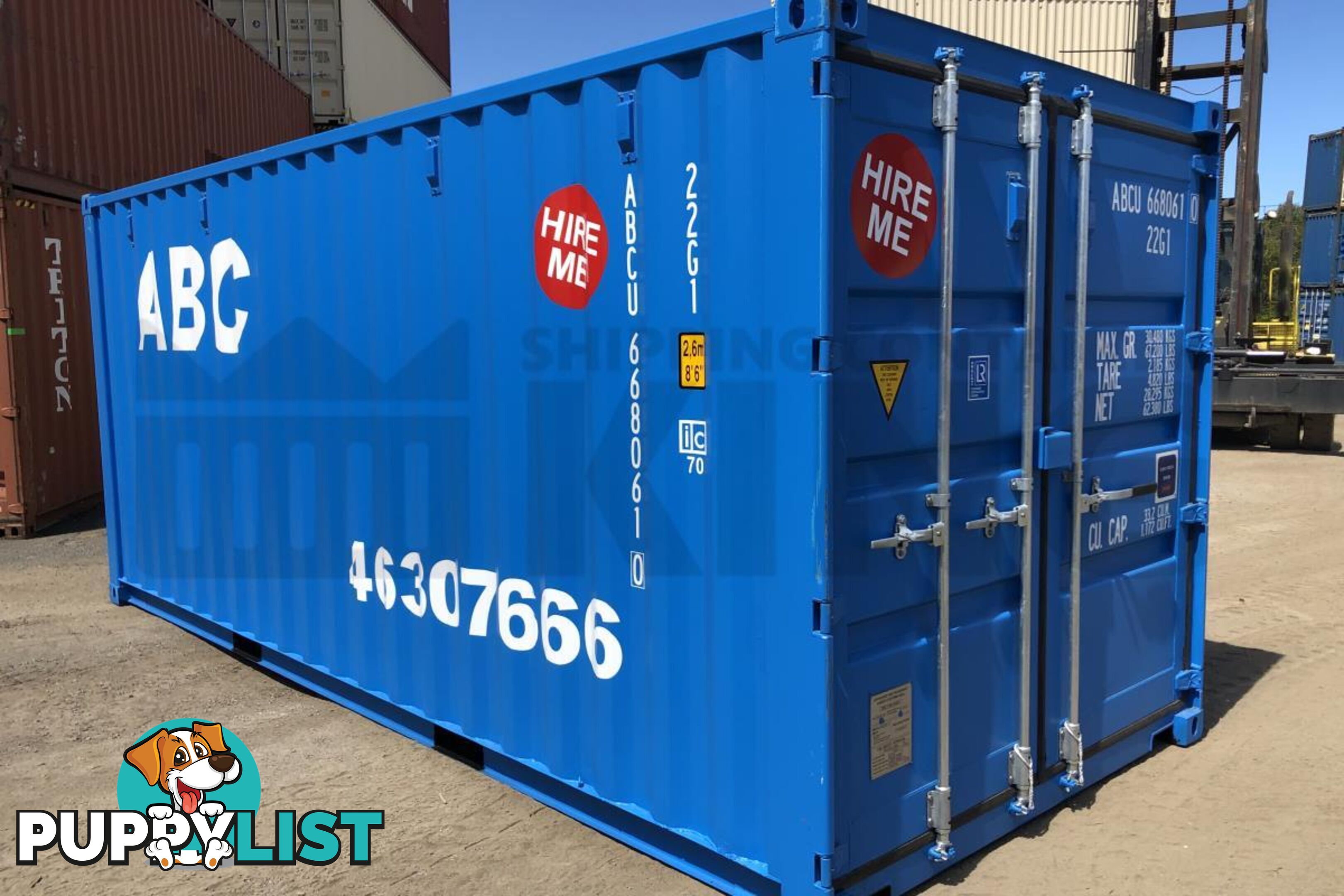 20' STANDARD HEIGHT SHIPPING CONTAINER - in Gympie