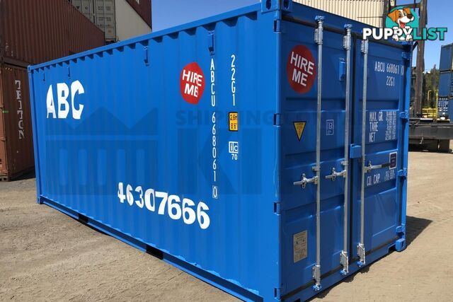 20' STANDARD HEIGHT SHIPPING CONTAINER - in Gympie