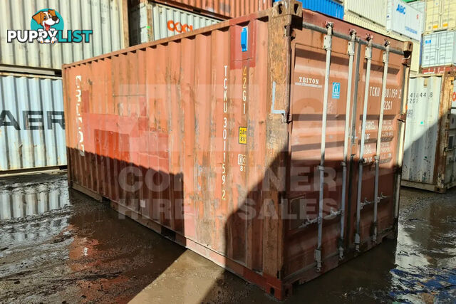 20' STANDARD HEIGHT SHIPPING CONTAINER (AS-IS CONDITION) - in Toowoomba