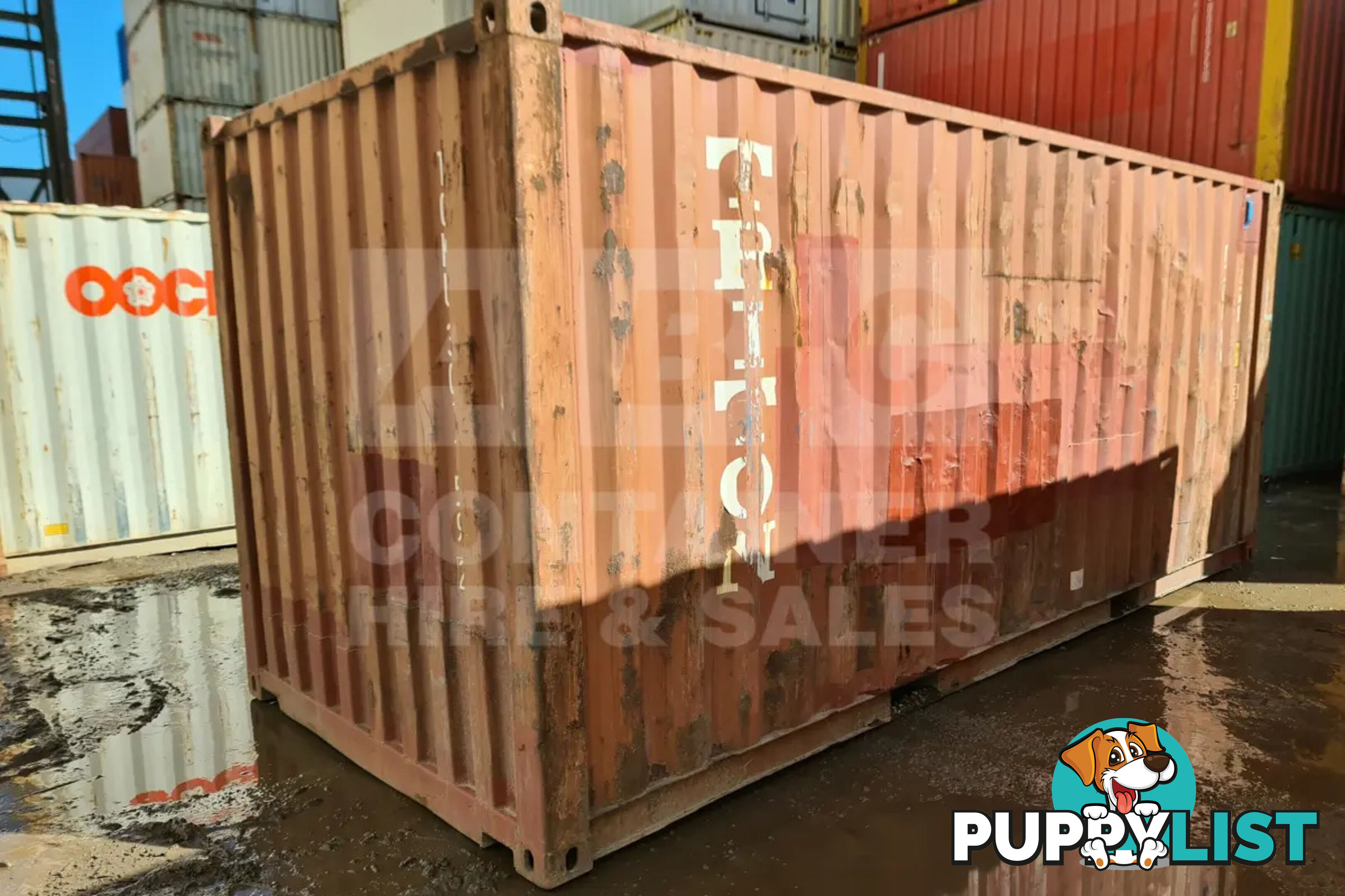 20' STANDARD HEIGHT SHIPPING CONTAINER (AS-IS CONDITION) - in Toowoomba
