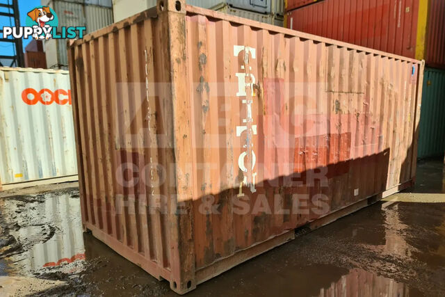 20' STANDARD HEIGHT SHIPPING CONTAINER (AS-IS CONDITION) - in Toowoomba